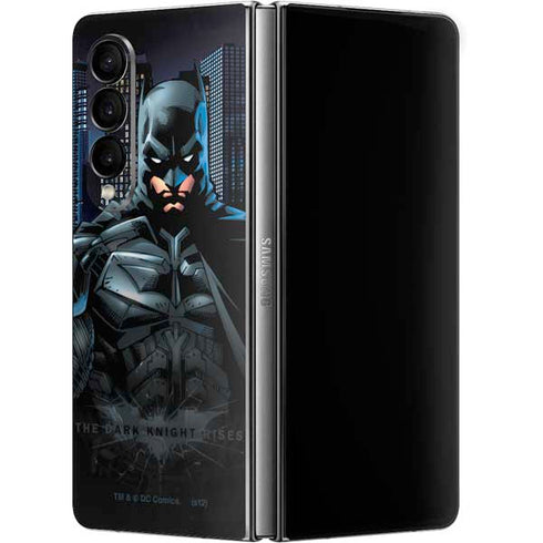 DC Comics Batman The Dark Knight Comic Art Galaxy Z Fold4 5G Skin